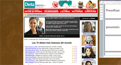 Desktop Screenshot of dietabajarpeso.com