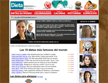 Tablet Screenshot of dietabajarpeso.com